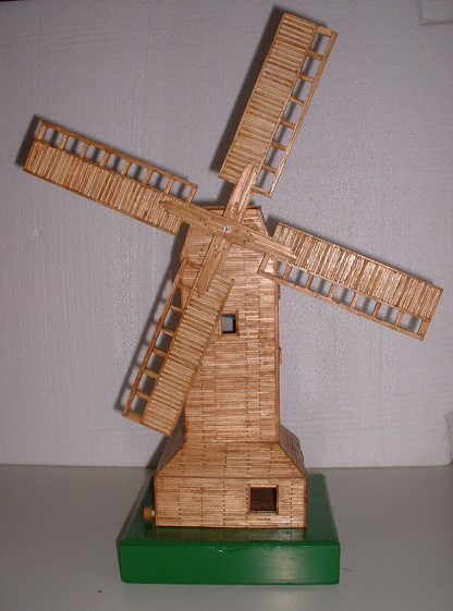Matchstick Model windmill 2005